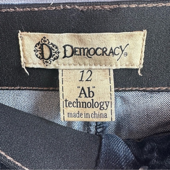 Democracy “Ab” technology Blue Women's Jeans, size 12 - Picture 2 of 5